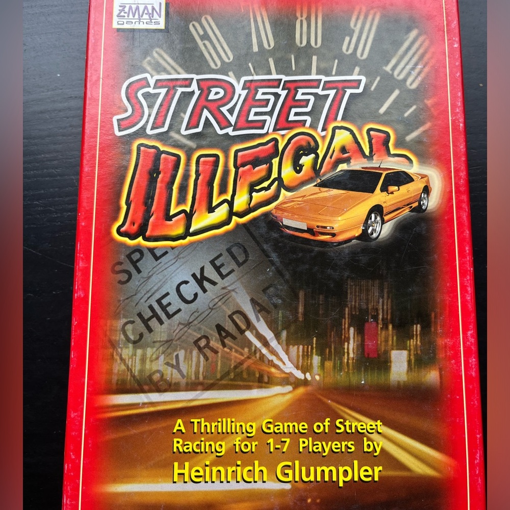 Street Illegal Racing Card Game
